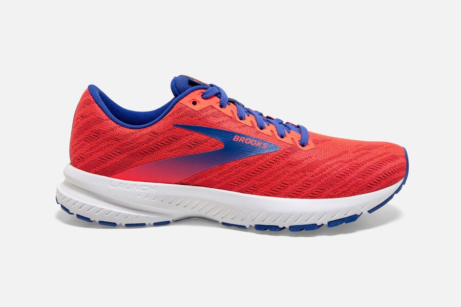 Brooks Launch 7 Road Running Shoes Womens - Orange/Blue - QAENW-1237